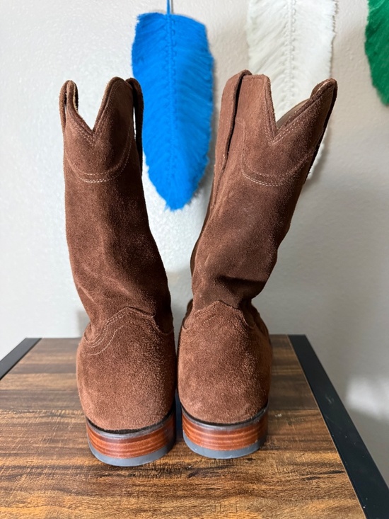 Tecovas Suede Roper Boots main image 5
